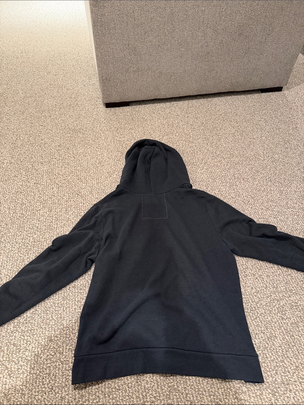 Aviator Nation Black Hoodie with Rainbow Stripe Accent - Picture 4 of 4